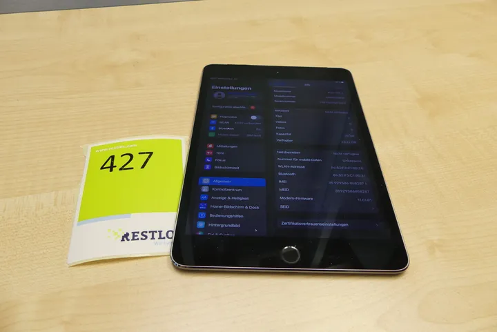 Apple - iPad mini 4 - 32 GB Modell: A1550